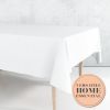 2 Square Tablecloth Covers 70x70 Inch Table Cloths for Square or Round Table 200 GSM Washable Wrinkle Resistant Fabric for Weddings Kitchen Restaurant